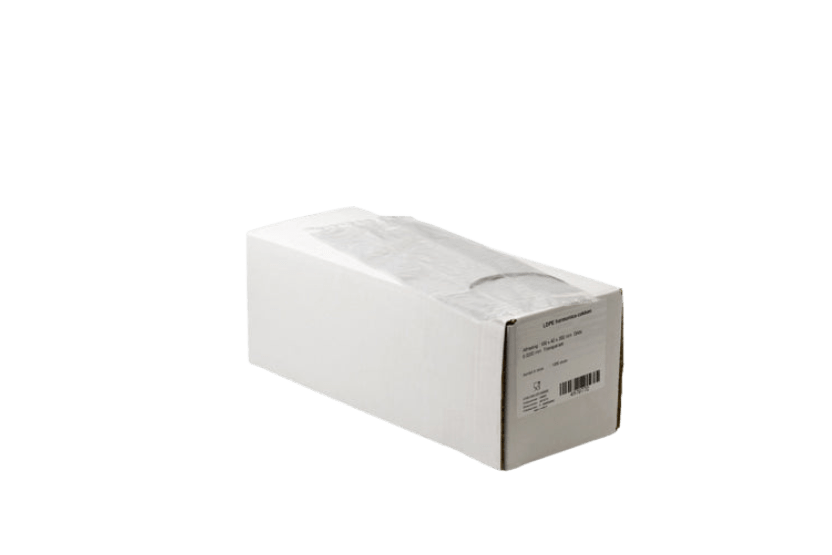 Poly bags 10/4x30cm 20mu