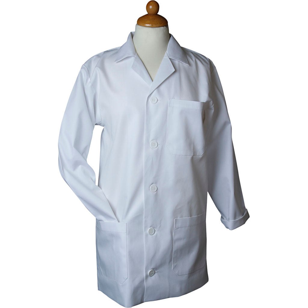 Painting Apron, L: 85 cm, size large, Sleeve Length: 61 cm , white