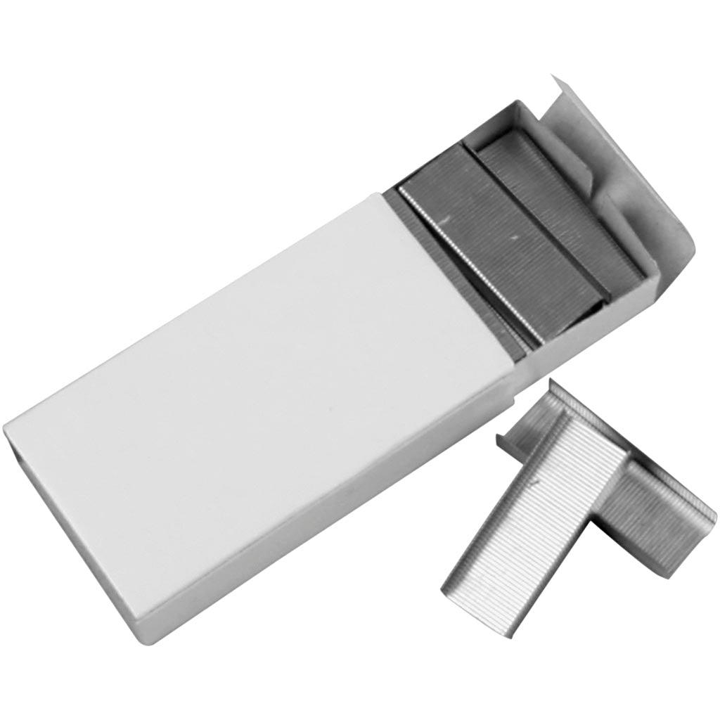 Staples, W: 12 mm, size 24/6, 10x1000 pc