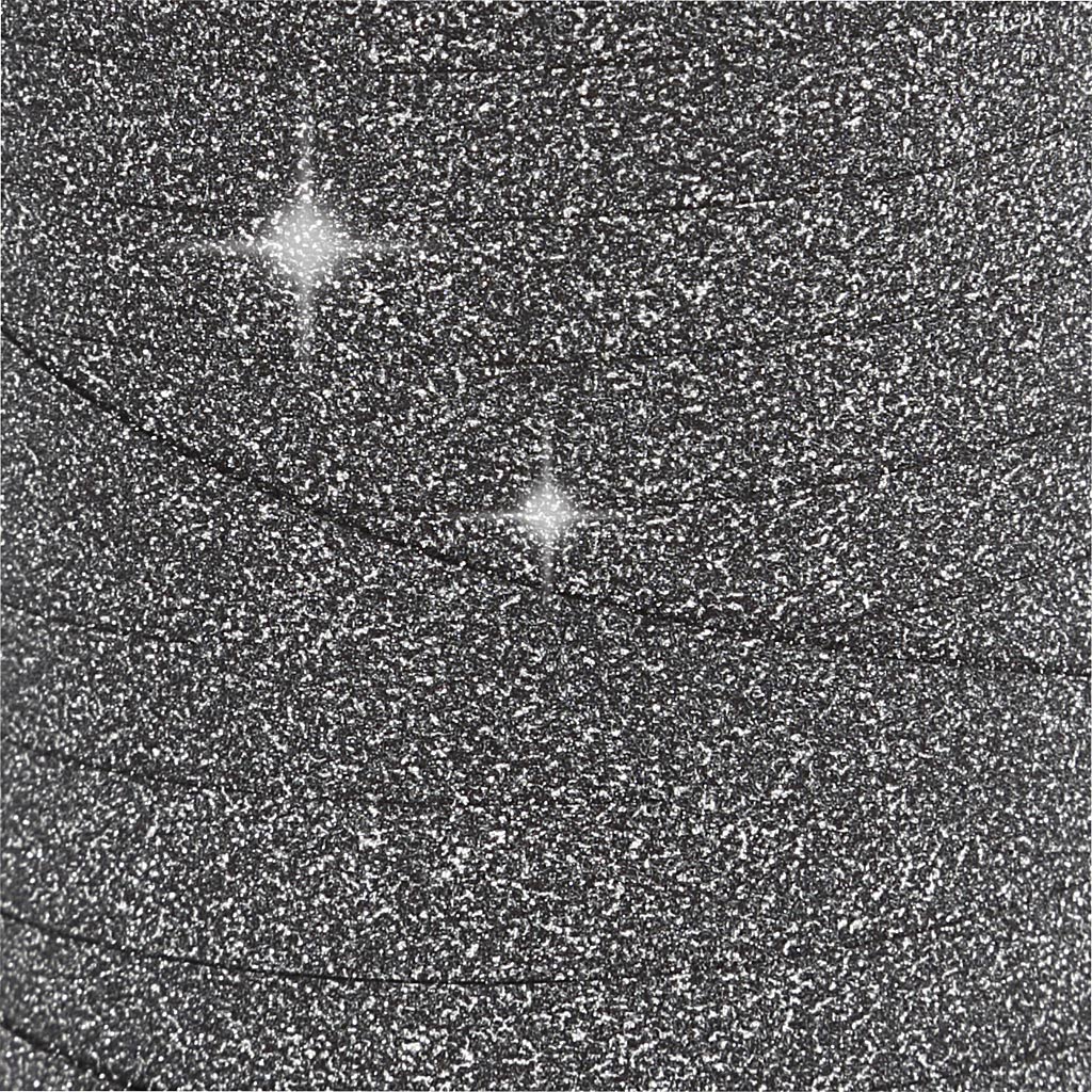 Curling Ribbon, W: 10 mm, glitter, black, 100 m/ 1 roll