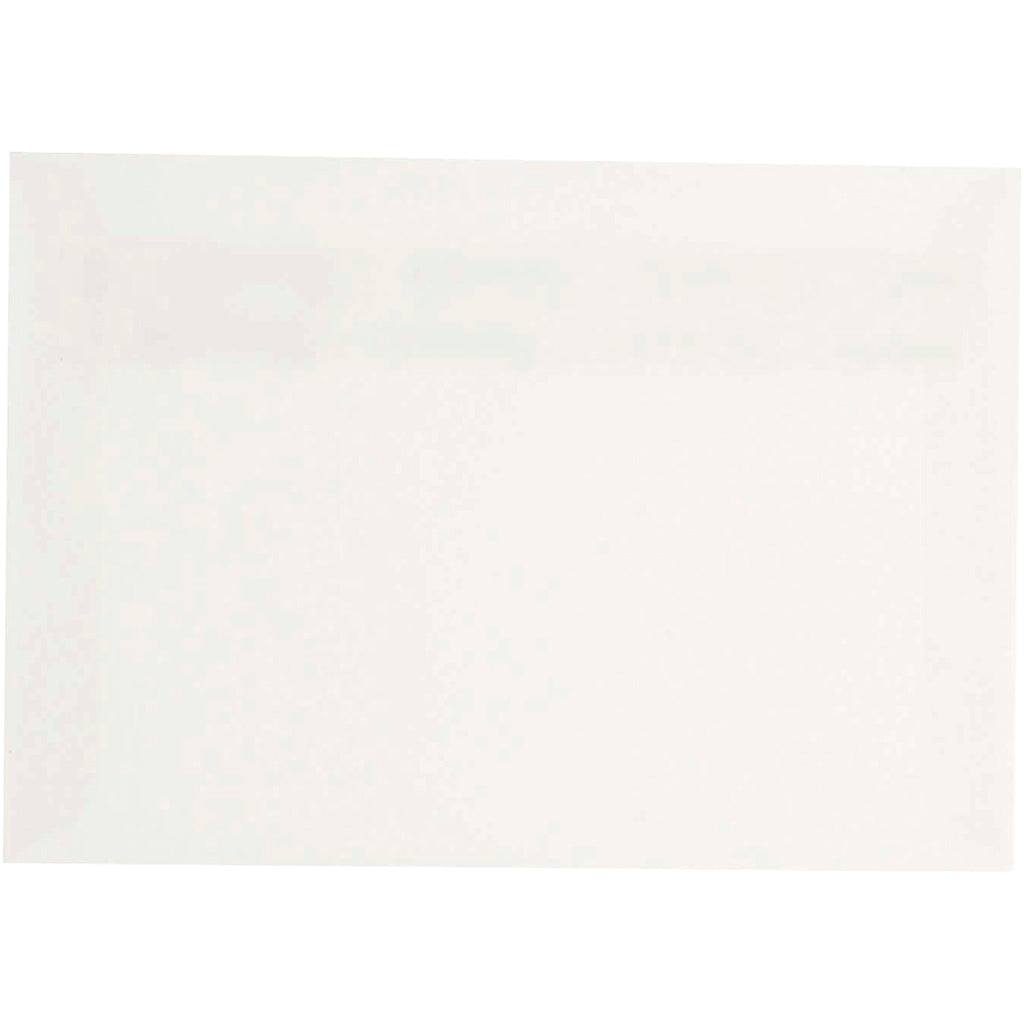 Envelopes, envelope size 11,4x16,2 cm, 120 g, off-white, 50 pc
