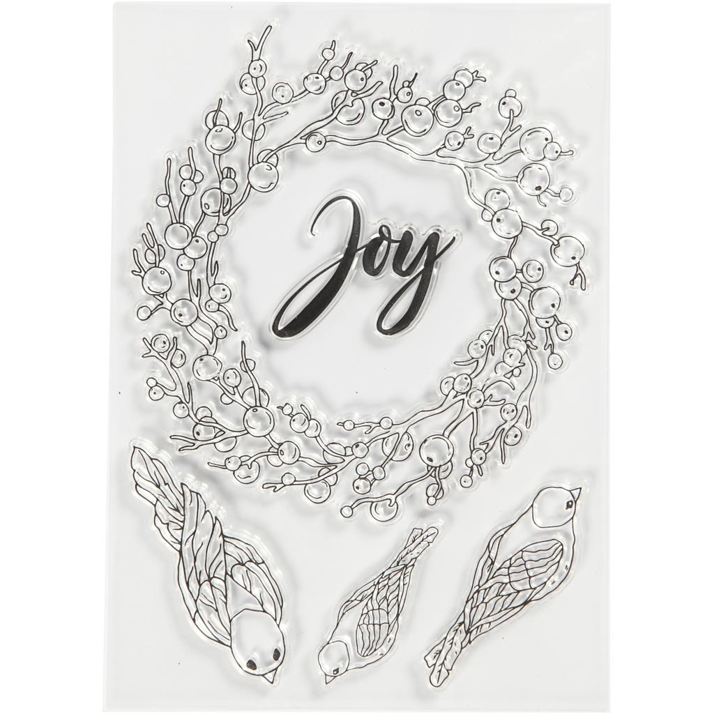 Silicone Motives, joy, size 10,5x15 cm, 1 sheet