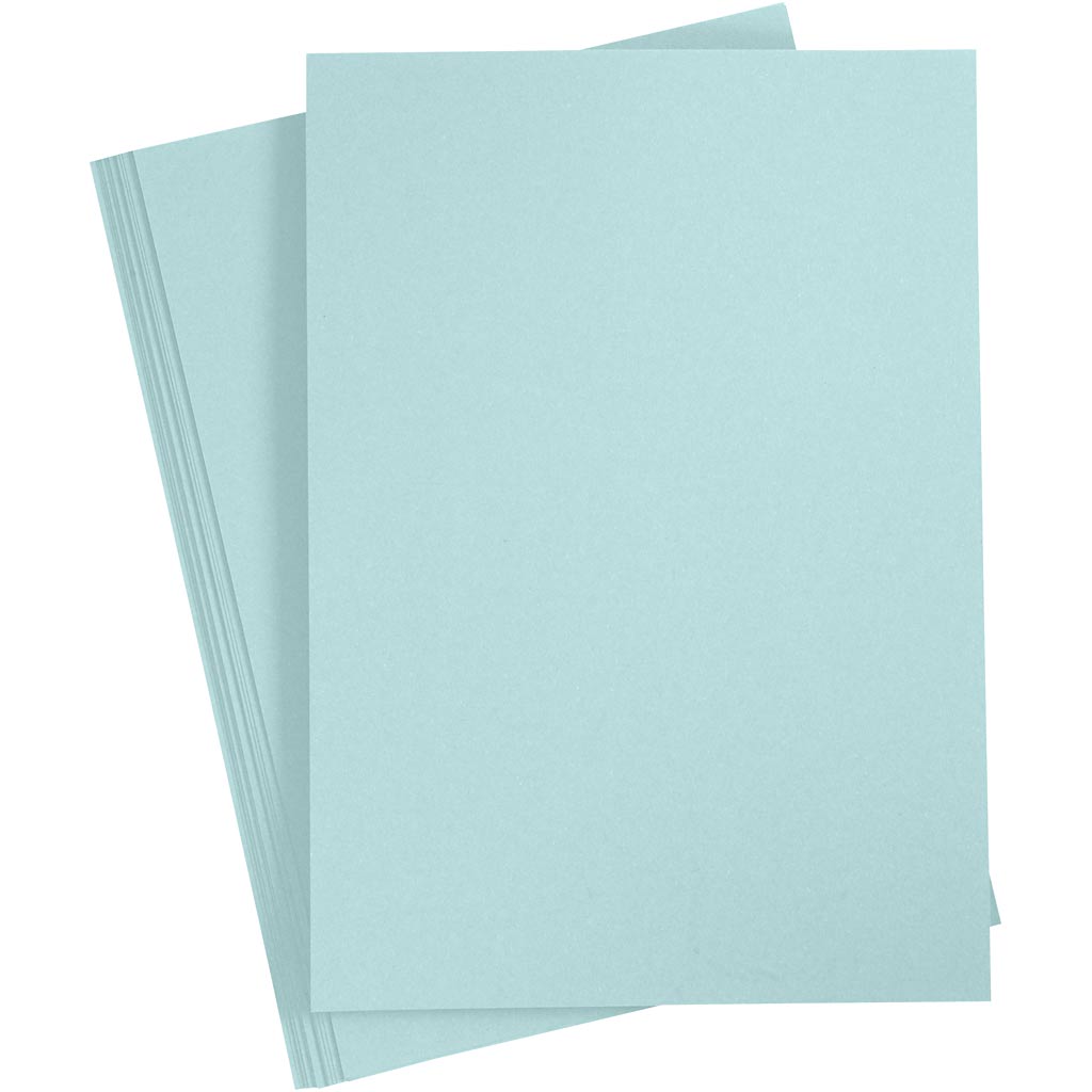 Paper, A4, sheet 210x297 mm, 80 g, light blue, 20 pc