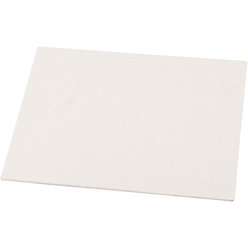Canvas Panel, A3, size 29,7x42 cm, thickness 3 mm, 280 g, white