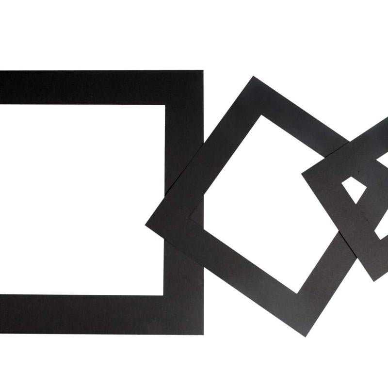 Picture Mount, thickness 0,4 mm, 270 g, black, 75 pc