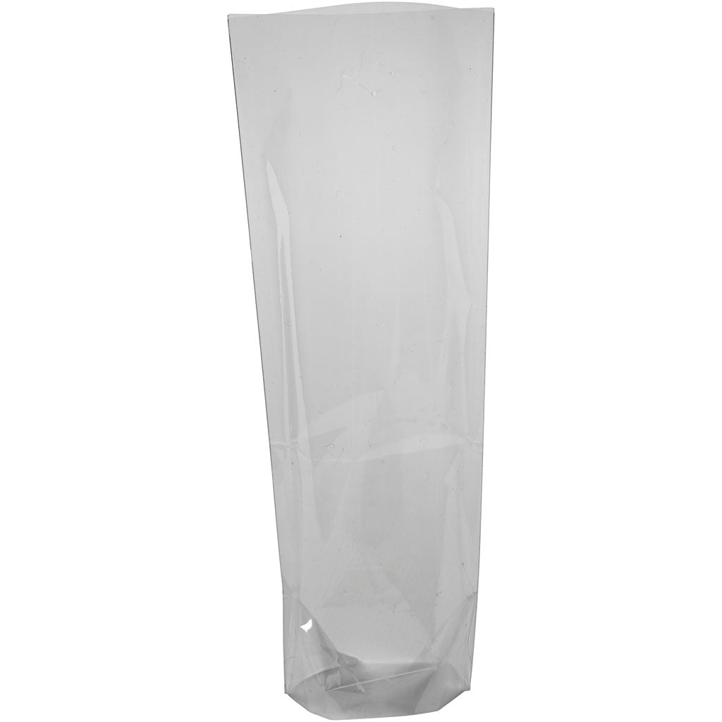 Cellophane Bag, H: 19 cm, size 7,5x5,5 cm, thickness 25 my, 20 pc
