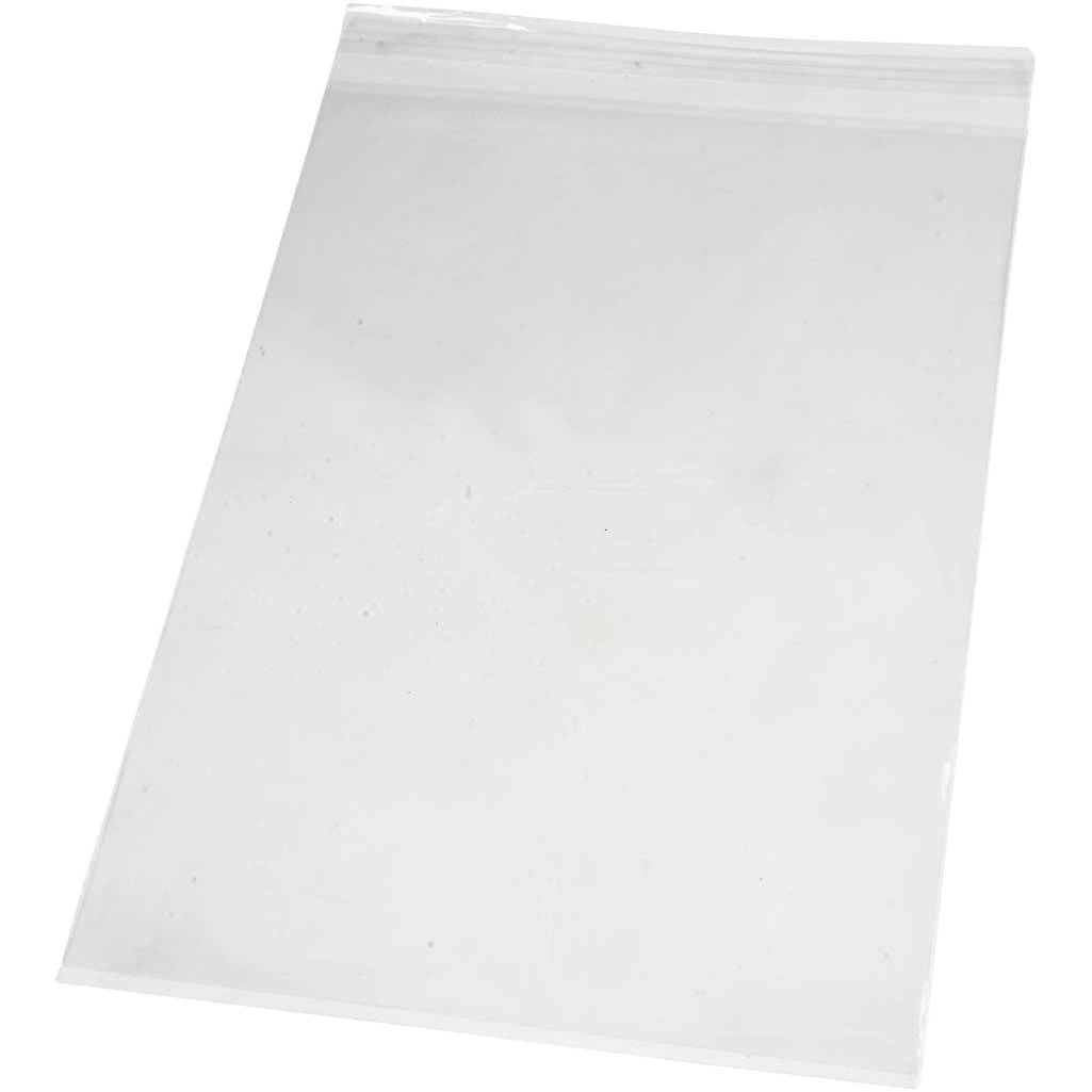Cellophane Bag, H: 31,2 cm, W: 22,5 cm, thickness 25 my, 20 pc