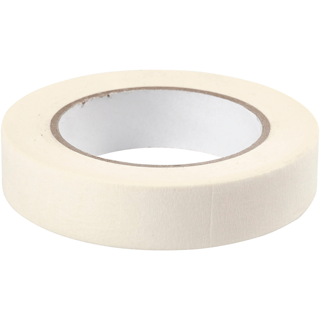 Masking Tape, W: 25 mm, 50 m/ 1 roll