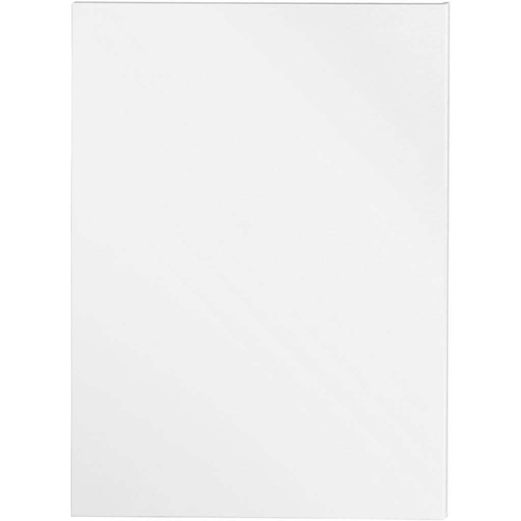Canvas, D. 1.6 cm, size 60x80 cm, 360 g, white, 5 pc