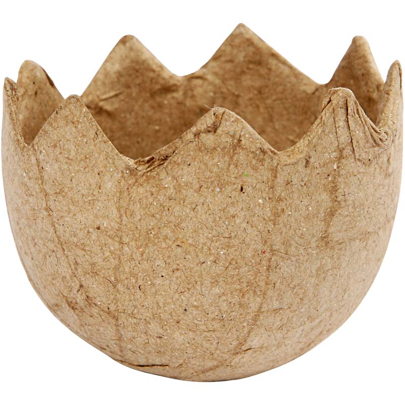 Eggshell, H: 4 cm, dia. 5 cm, 8 pc
