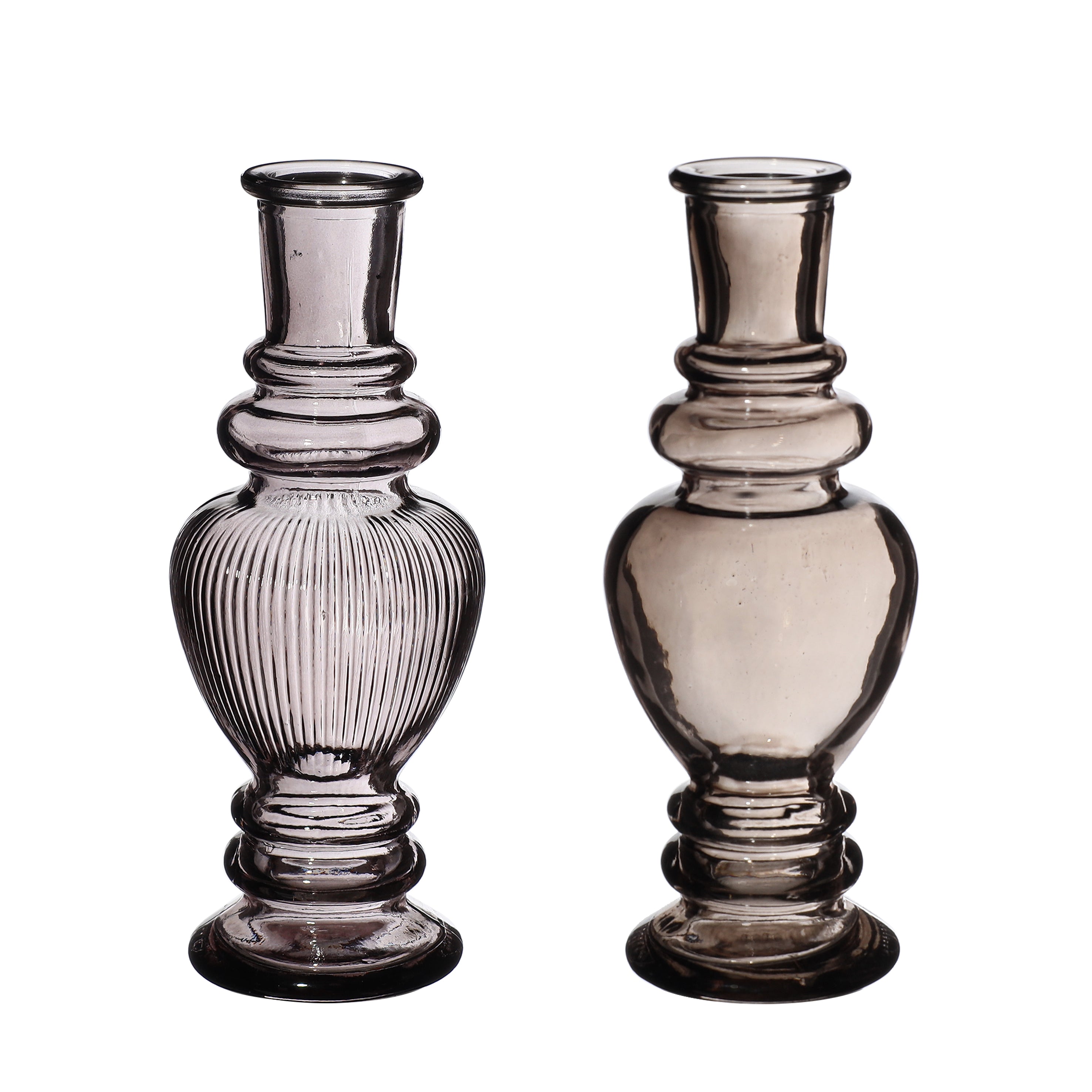 Vase Venice Grey H: 15,5 x Ø5,7 cm (12 Pcs)