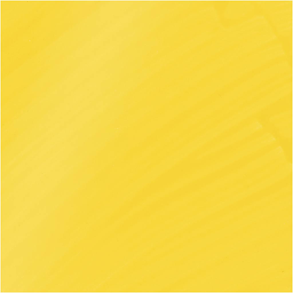 Art Acrylic, semi-glossy, transparent, primary yellow, 500 ml/ 1 bottle