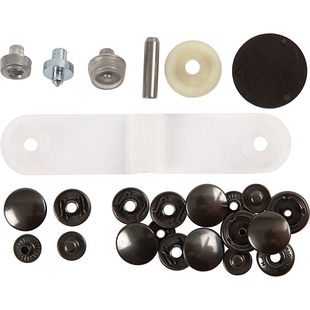 Press Fastener Starter Set, dia. 15 mm