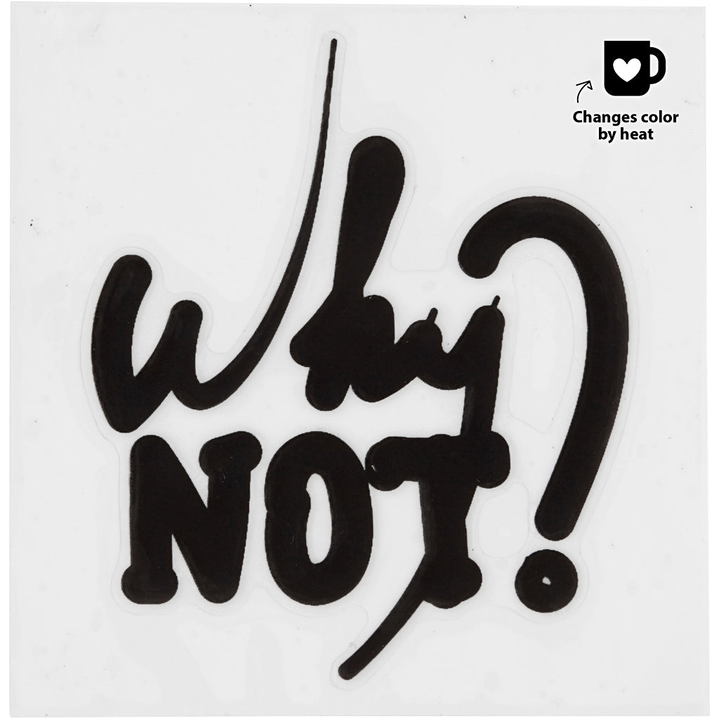 Glass & porcelain sticker