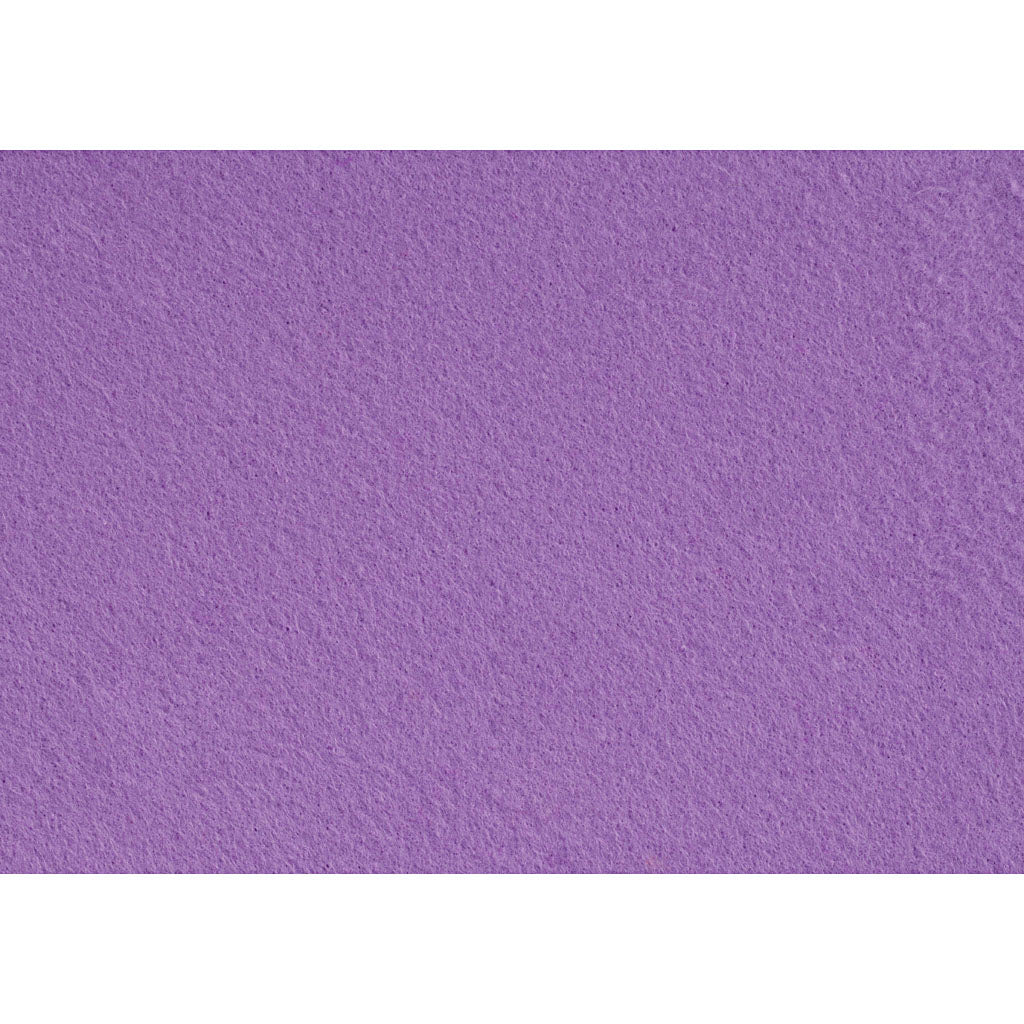 Craft felt, A4, sheet 210x297 mm, thickness 1,5-2 mm, light lilac, 10 sheet