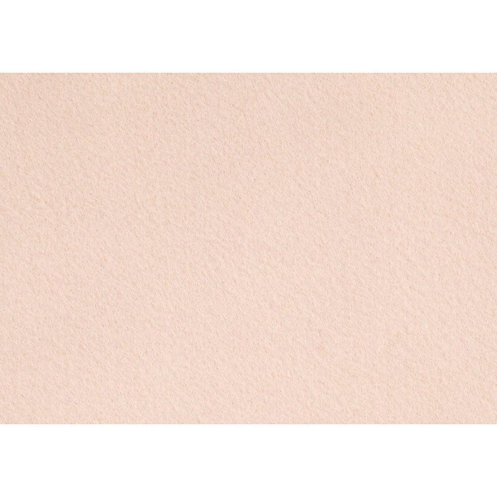 Craft felt, A4, sheet 210x297 mm, thickness 1,5-2 mm, light beige, 10 sheet