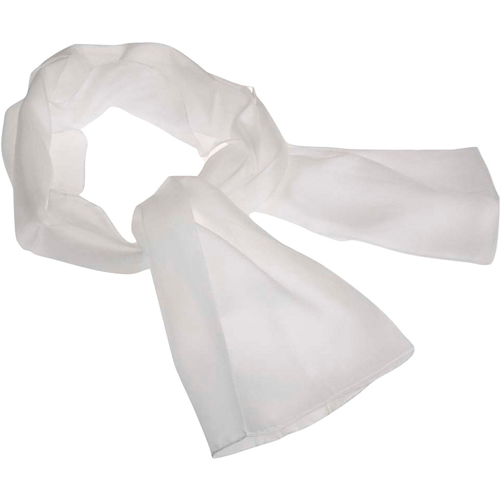 Silk Scarf, size 40x150 cm, Pongé 5, 22 g