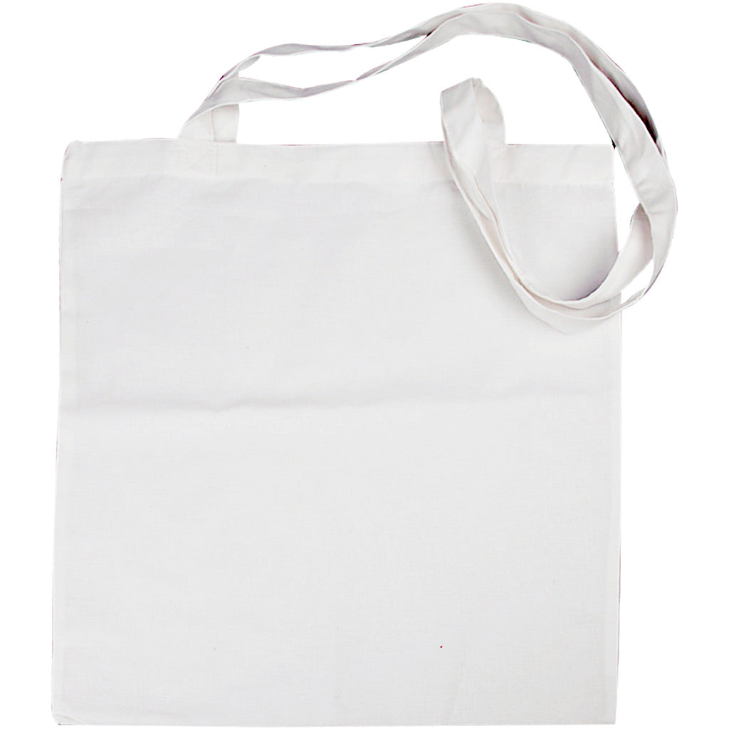 Shopping Bag, size 38x42 cm, 130 g, white