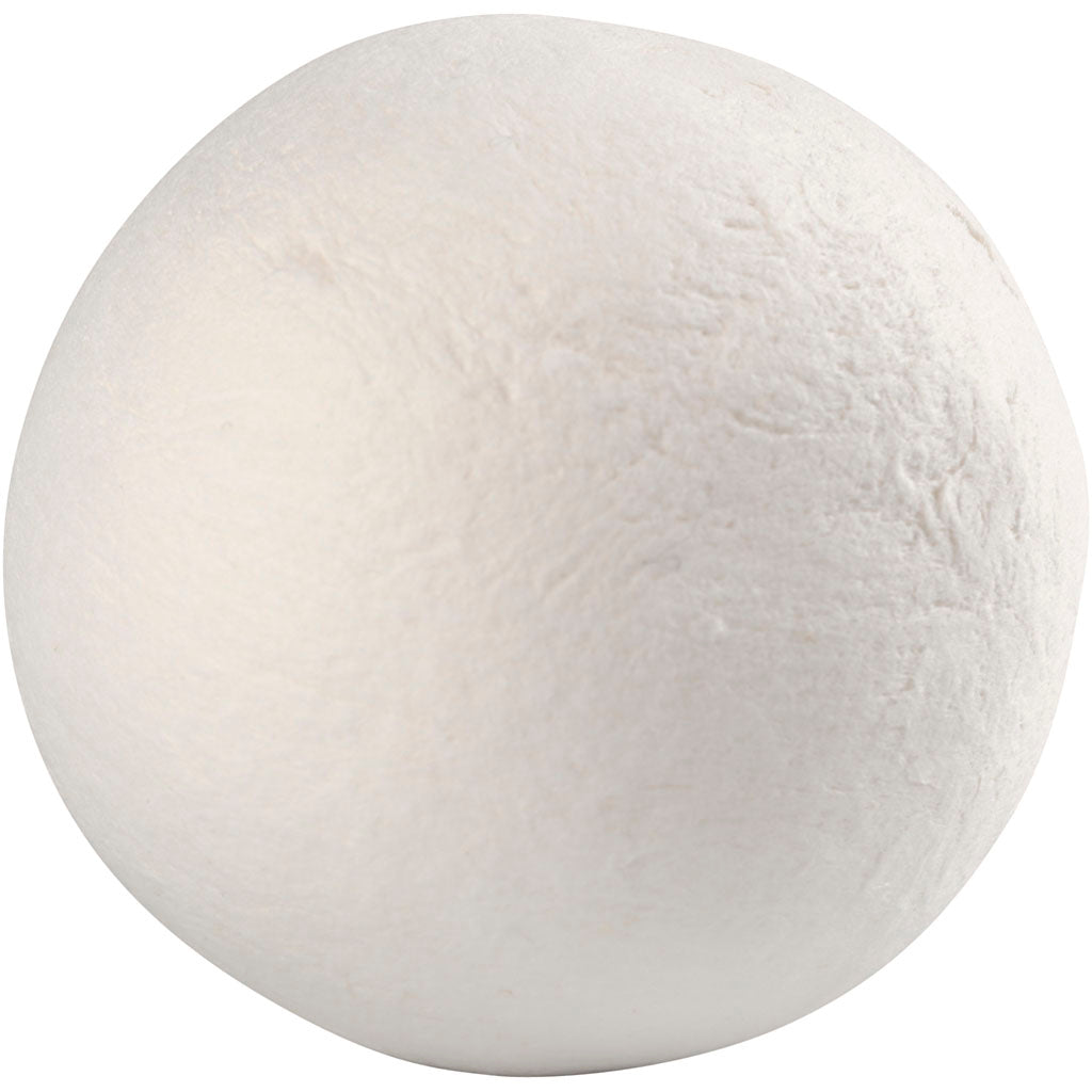Compressed Cotton Balls, dia. 50 mm, white, 4 pc