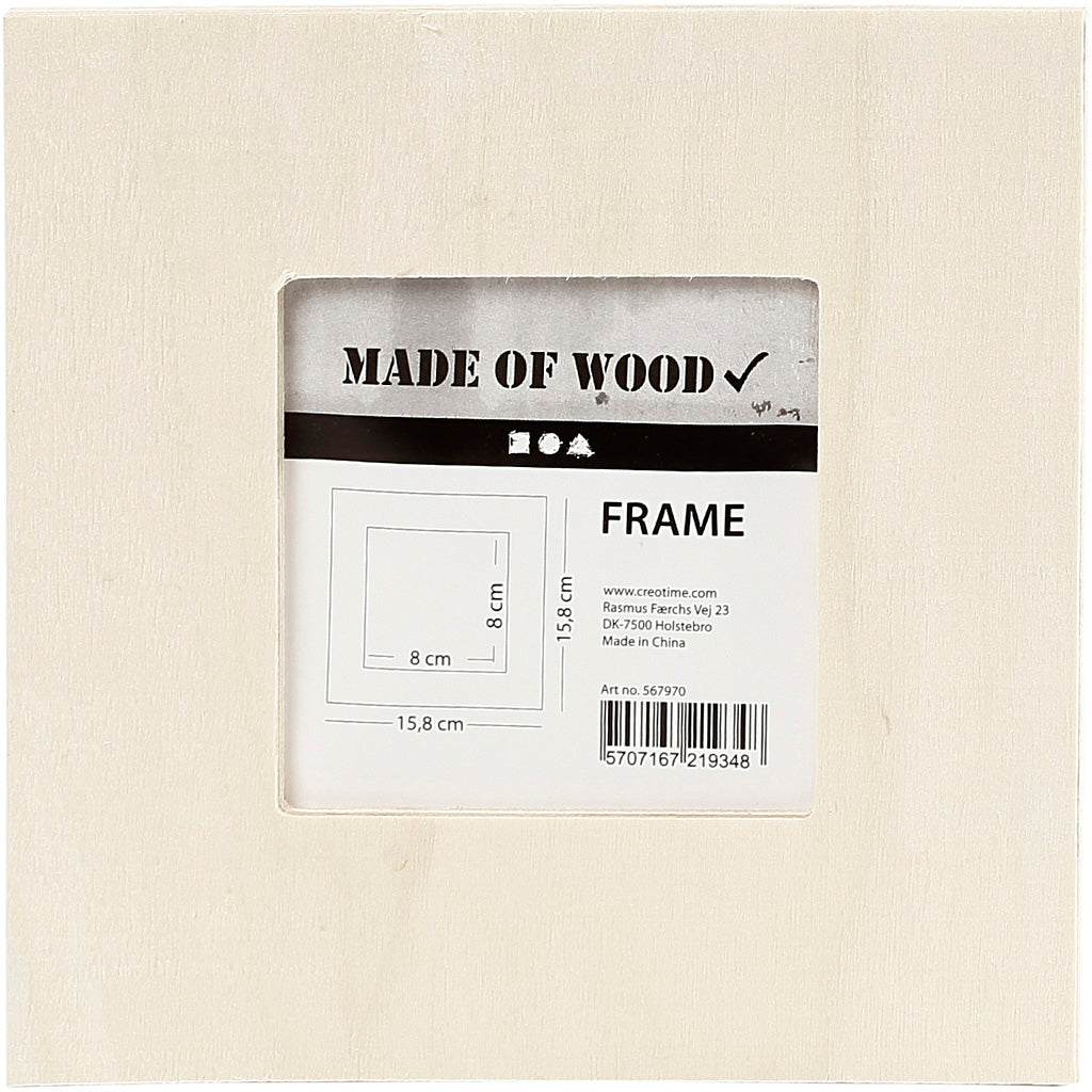 Frame, size 15,8x15,8 cm