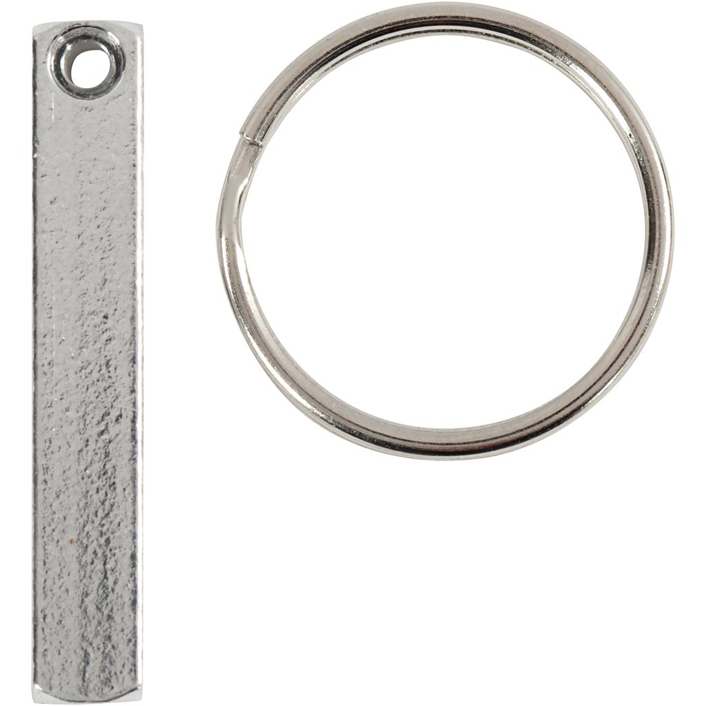 Key Chain Kit, size 40x5 mm, 6 pc