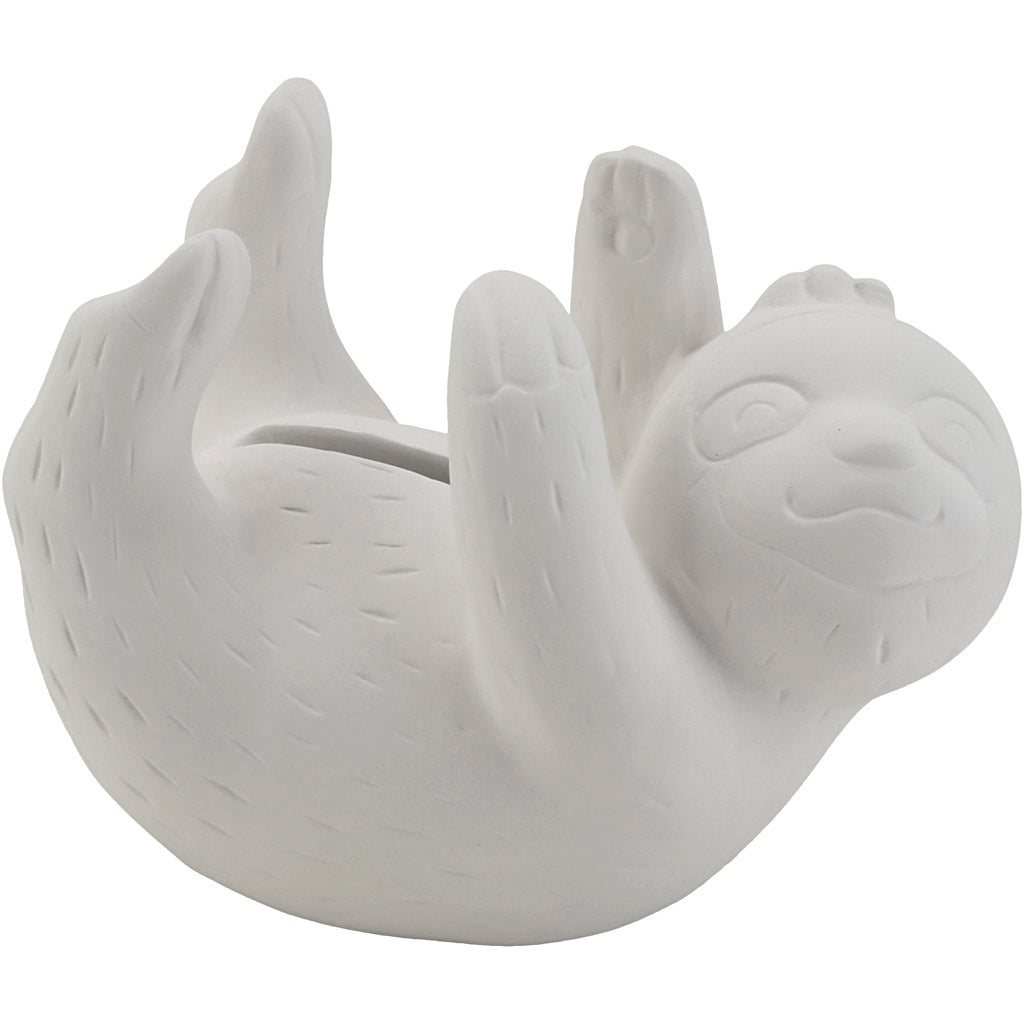 Money Box, Sloth, size 11x6x5 cm, 6 pc