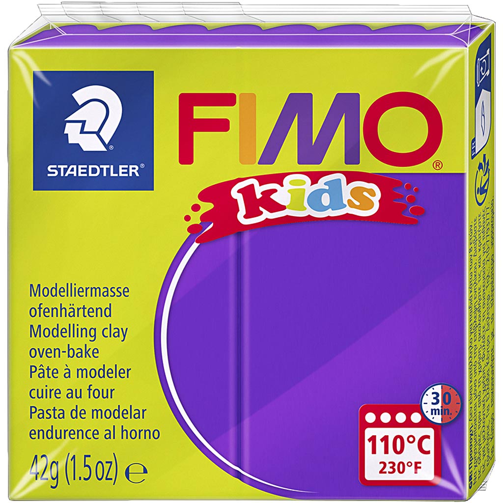 FIMO® Kids Clay, purple, 42 g