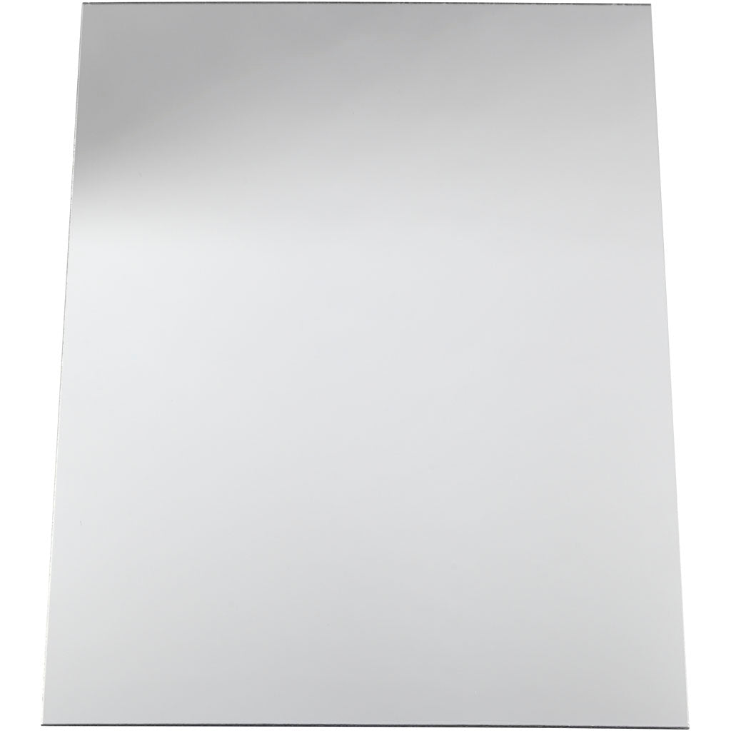 Plastic Mirror, sheet 29,5x21 cm, thickness 1,1 mm, 1 sheet