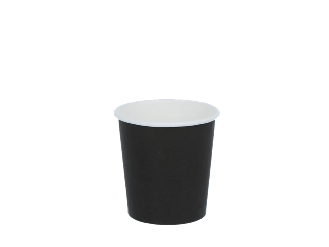 Espresso cup Carton 120cc 4oz Ø6,3cm Black FSC®Mix (1.000 pcs)