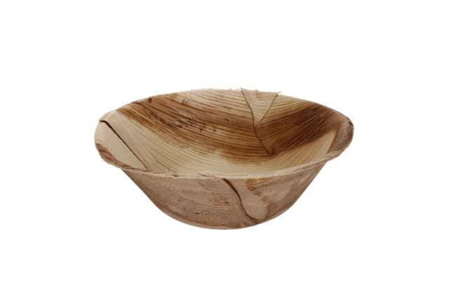 Bowl Palm Leaf 400ml Ø15,5 cm (100 pcs)