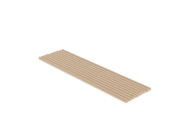 Straws Paper naturel 0,6x23cm (100 pcs)