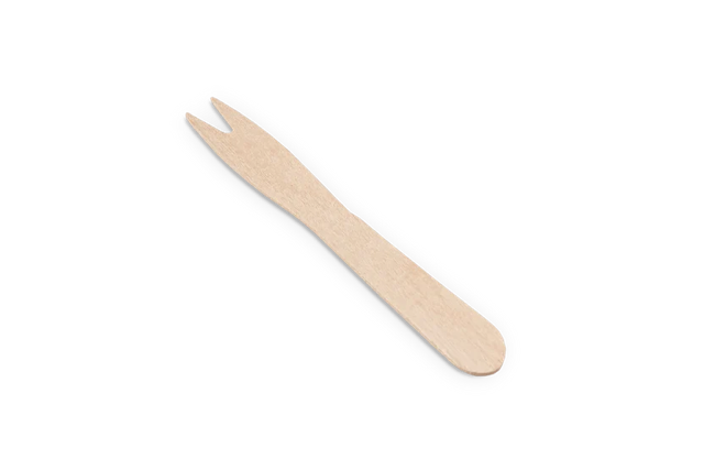 Wooden Snack Fork 8,5 cm (1.000 pcs)