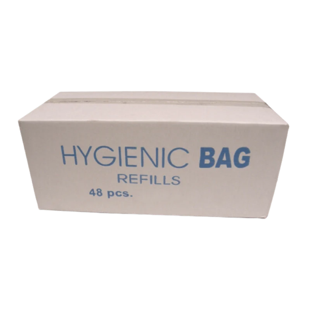 Hygiene bags plastic 25x48cm White (1.500 pcs)