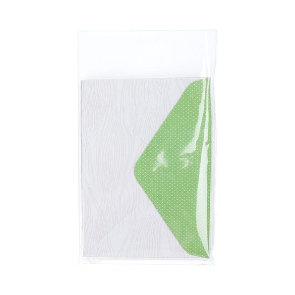 Plastic Bags 10.3x13.7cm Transparent Peel and Seal