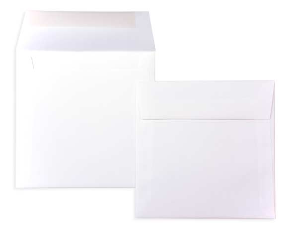 Envelopes White 16.5x16.5cm Premium Opaque