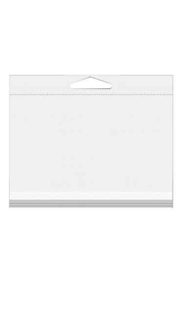 Headerbags 40.6x34.1cm Reclosable and Crystal Clear