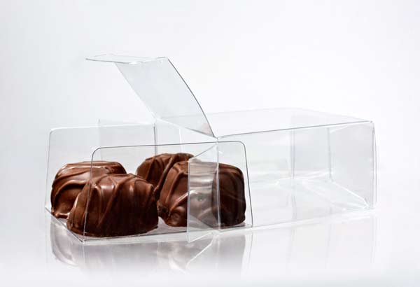 Chocolate Box with Insert 7 x 3.7 x 7cm