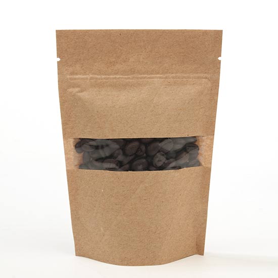 Stand Up Pouches Kraft 10x6x15cm | 57 grams