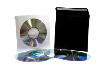 Papieren CD-DVD Sleeve 12.5x12.5cm