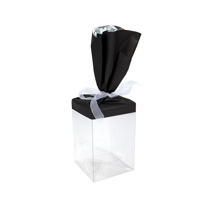 Foil Topper Metallic Matte Black 22,9x43,2 cm