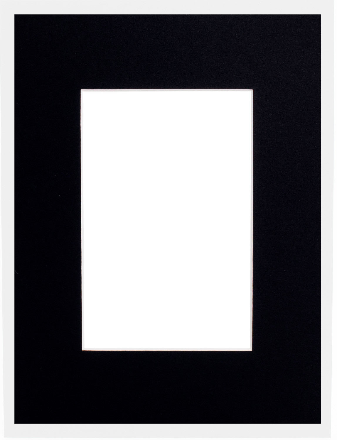 Mount Board 413 Black 40x40cm with 29x29cm window (5 pcs)