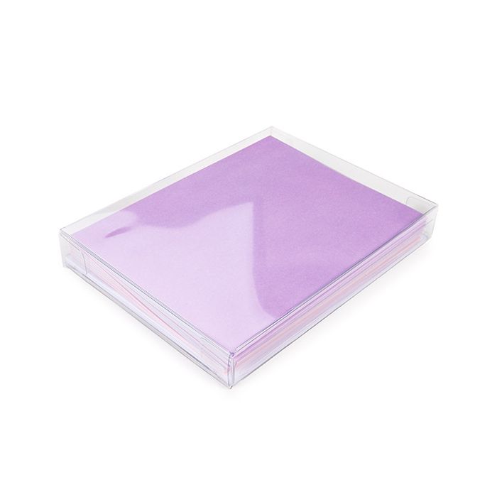 rPET Crystal Clear Box 11.4x2.1x14.9 cm