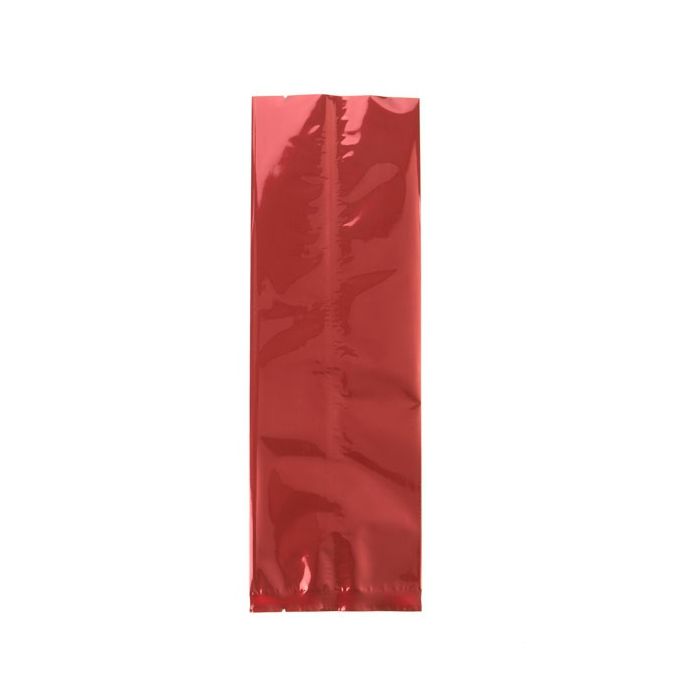 Plastic Bags Red 5x7.5cm Metallised and Sealable