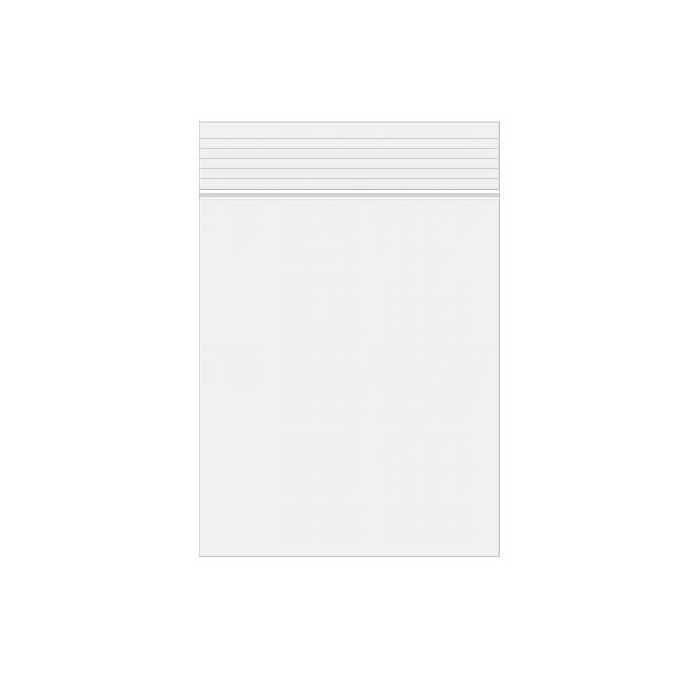 Grip Seal Bags 7.5x12.5cm PE 150 micron