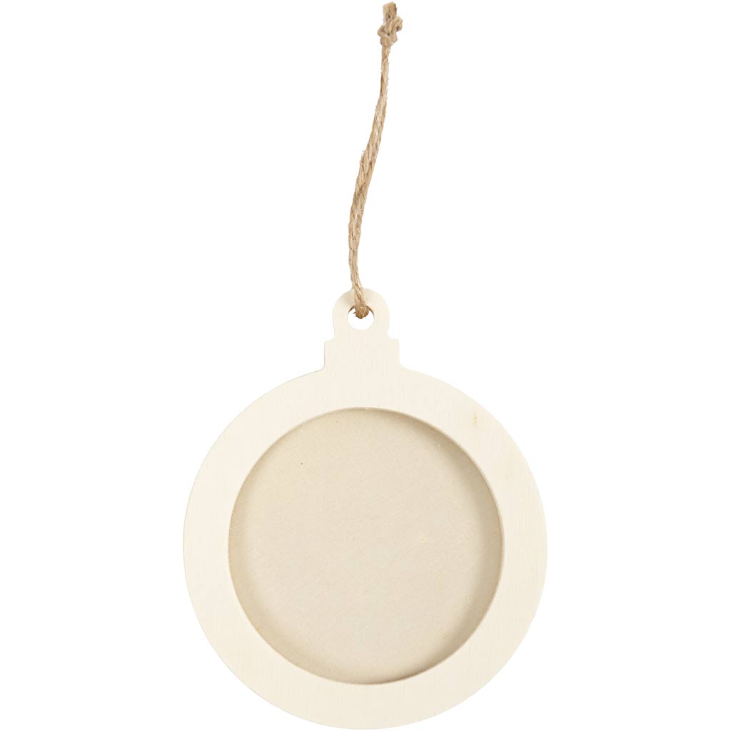 Frame, hanging decorations, D. 0,5 cm, dia. 8 cm