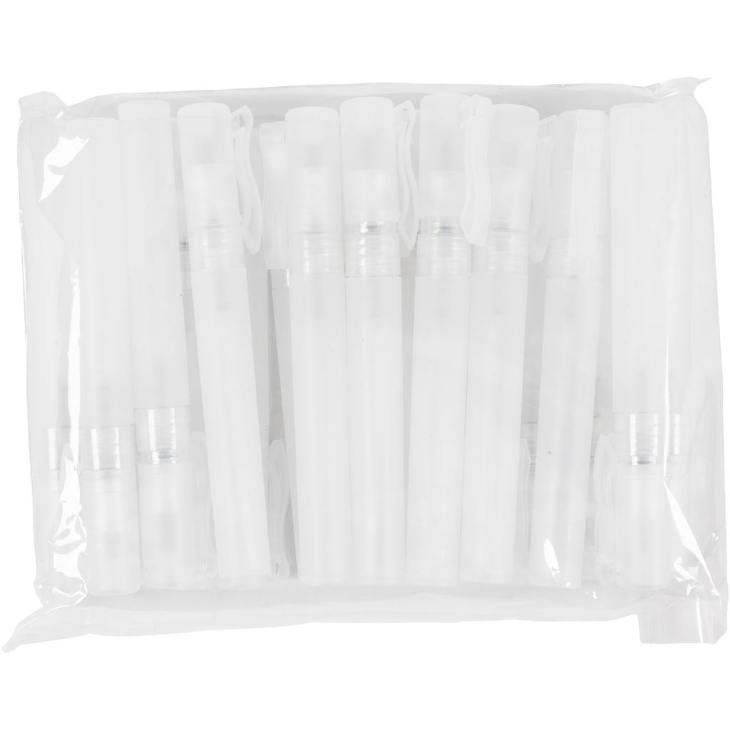 Sprühflasche, 10 ml, Matt transparent, 20 Stk/ 1 Pck [HOB-10323]