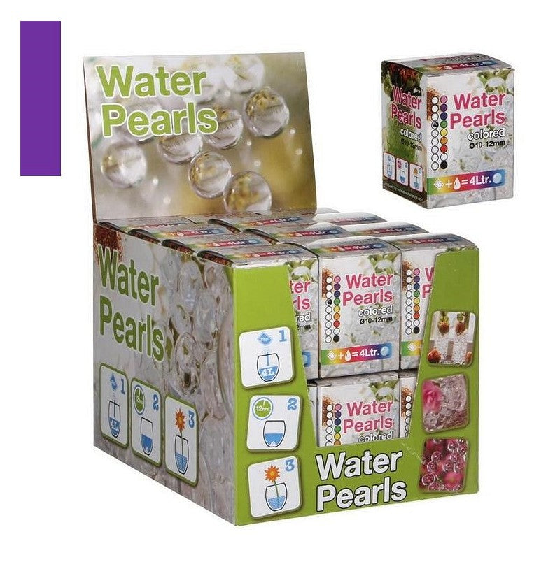 Wasserperlen Lila 10-12 mm (1 Schachtel) [IFS-10338]