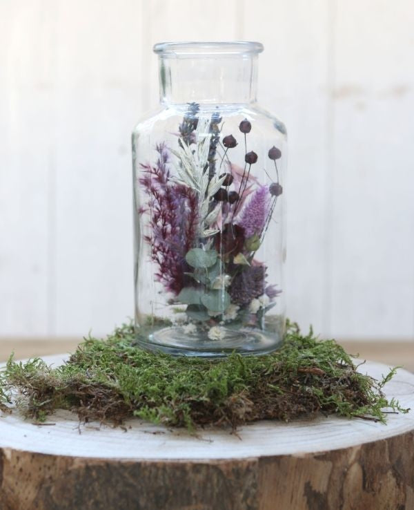 Medizinflasche Glas 16x8cm (12 Stück) [IFS-129195]