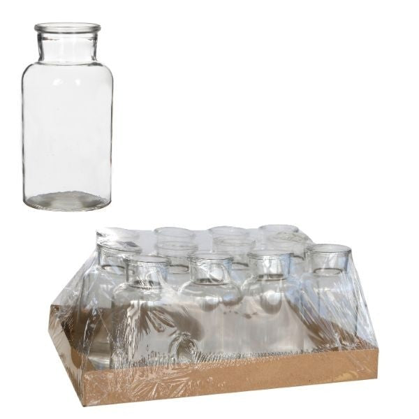 Medizinflasche Glas 16x8cm (12 Stück) [IFS-129195]
