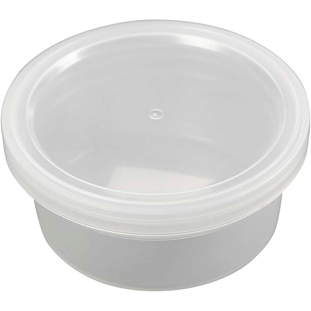 Plastikschachteln mit Deckel 3.8x8.4cm (20 Stück / 125 ml) [HOB13173]